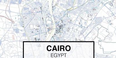 Mapa Kairu do DWG