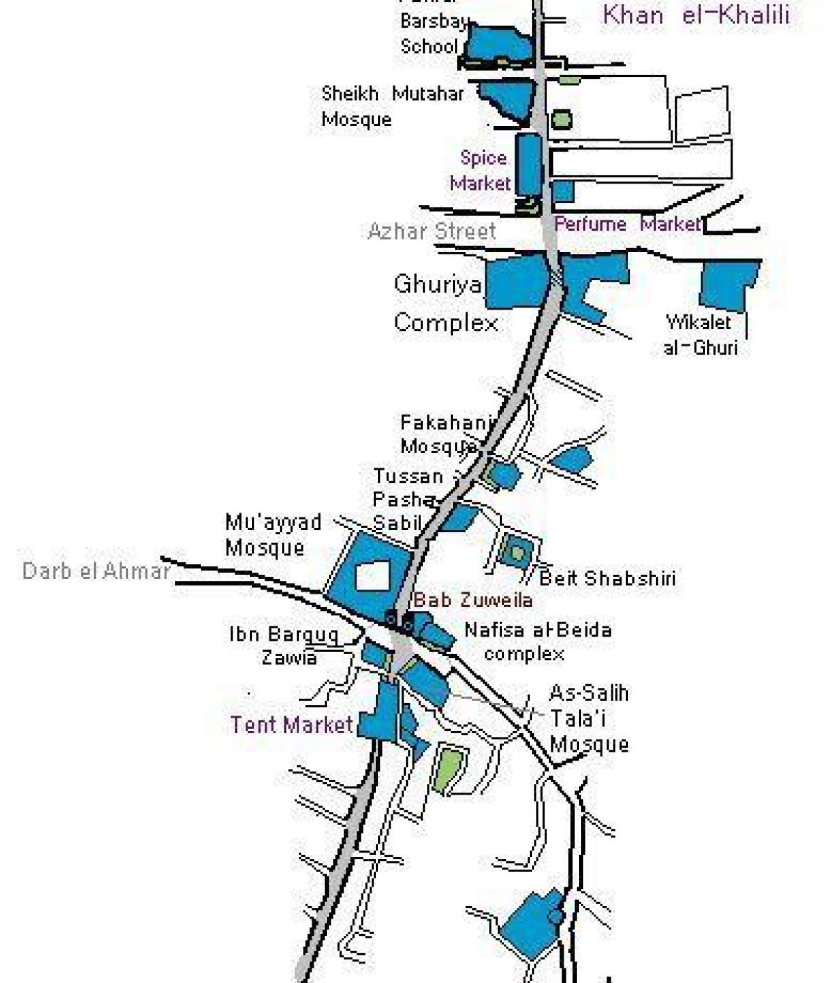 Khan-el-Khalili mapie