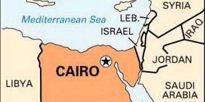 Mapa Kairu miejscu